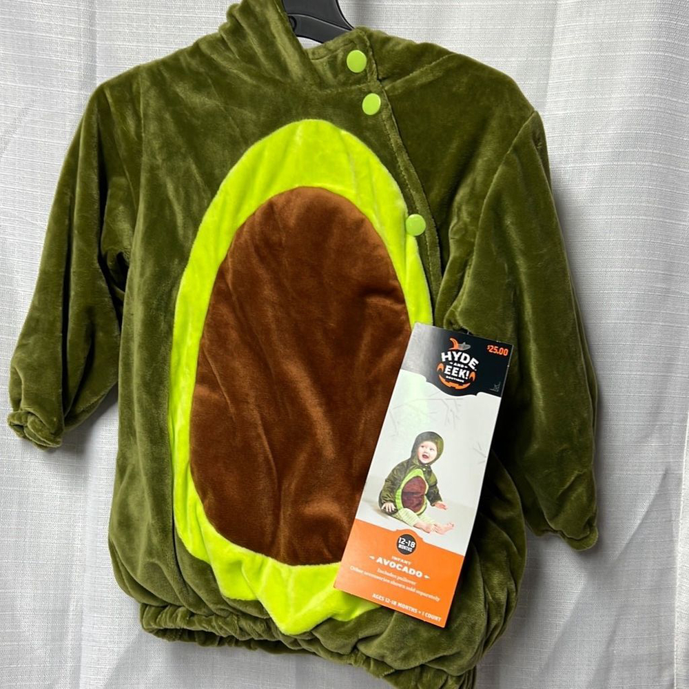 New Infant Avocado Plush Costume - Picture 2 of 3